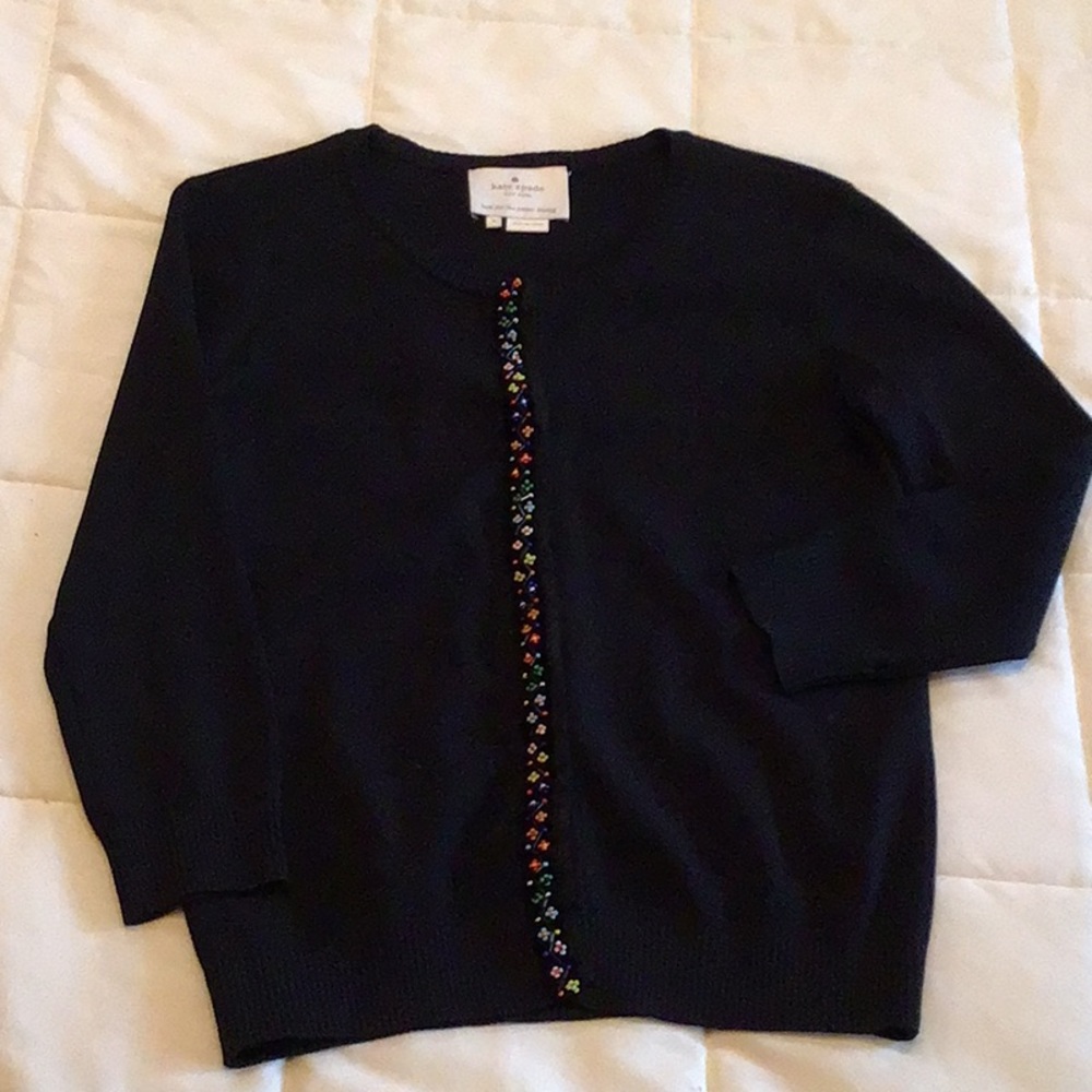 Kate Spade embellished cardigan. NWOT